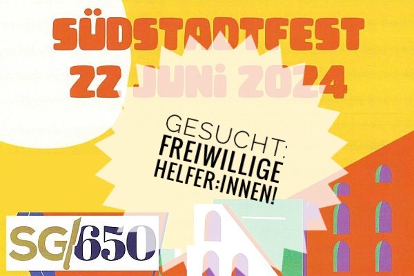 Read more about the article Helfende Hände Südstadtfest gesucht